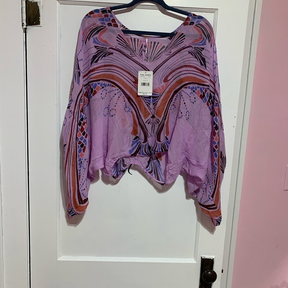 Free People oversized top. Size small - Picture 2 of 8